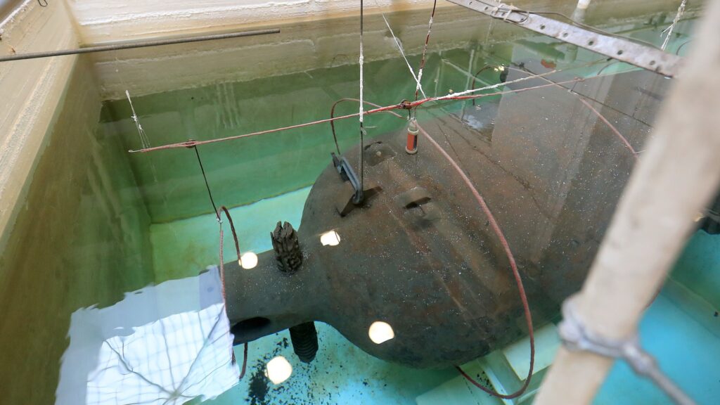 The Big Guns of the USS Monitor Are Being Restored